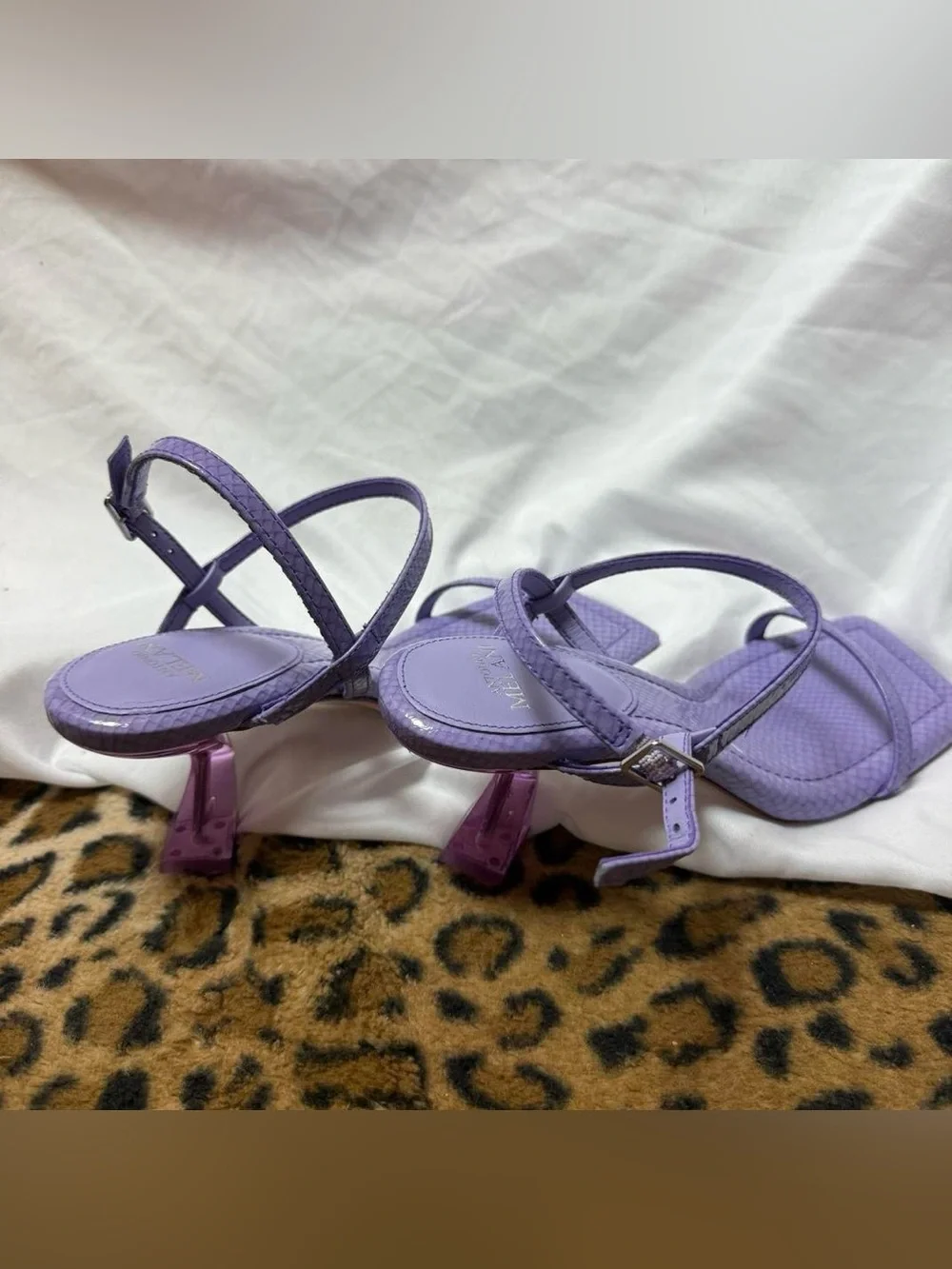 NWT Y2K Antonio Melani Purple Heals